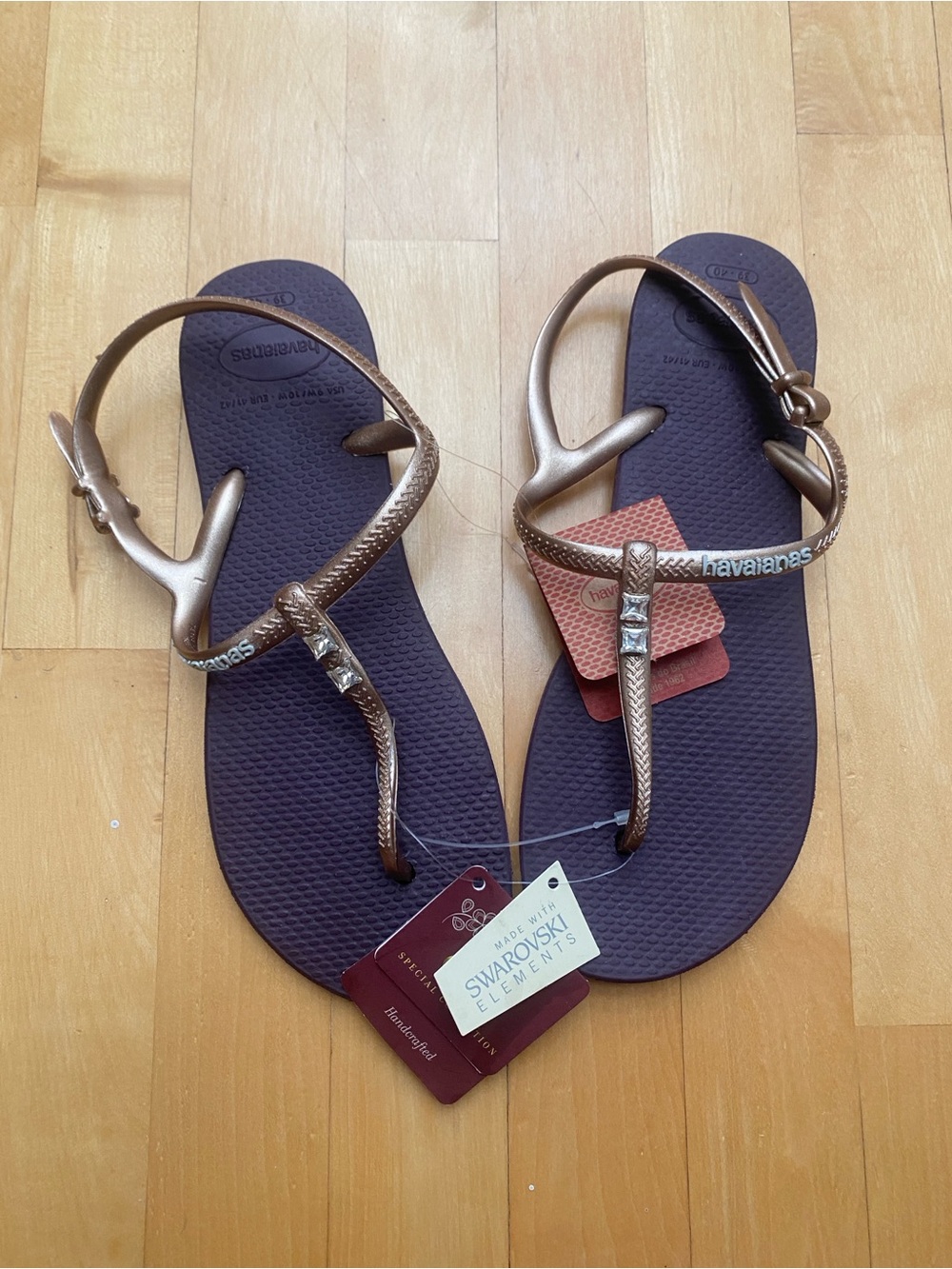 HAVAIANAS with Swarovski crystals